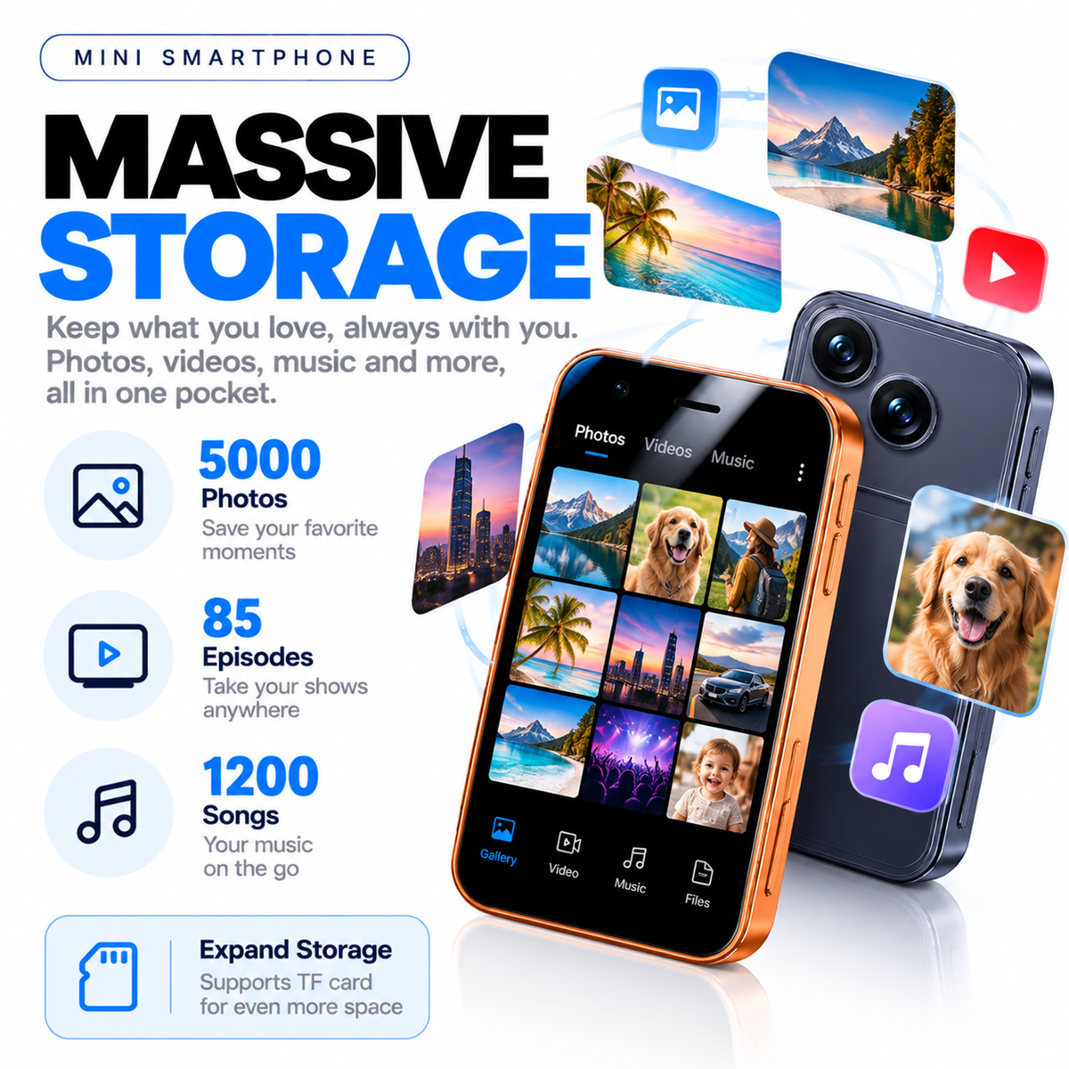 Pockety Mini Phone